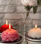 Peony Flower Candle - Pack of 2 3 Thumbnail